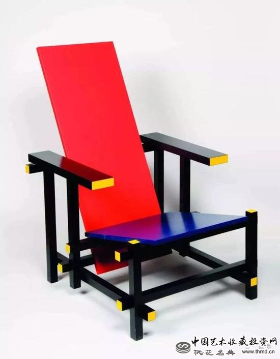  赫里特·里特菲尔德《红蓝椅》