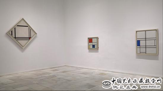 “蒙德里安与荷兰风格派”展览现场